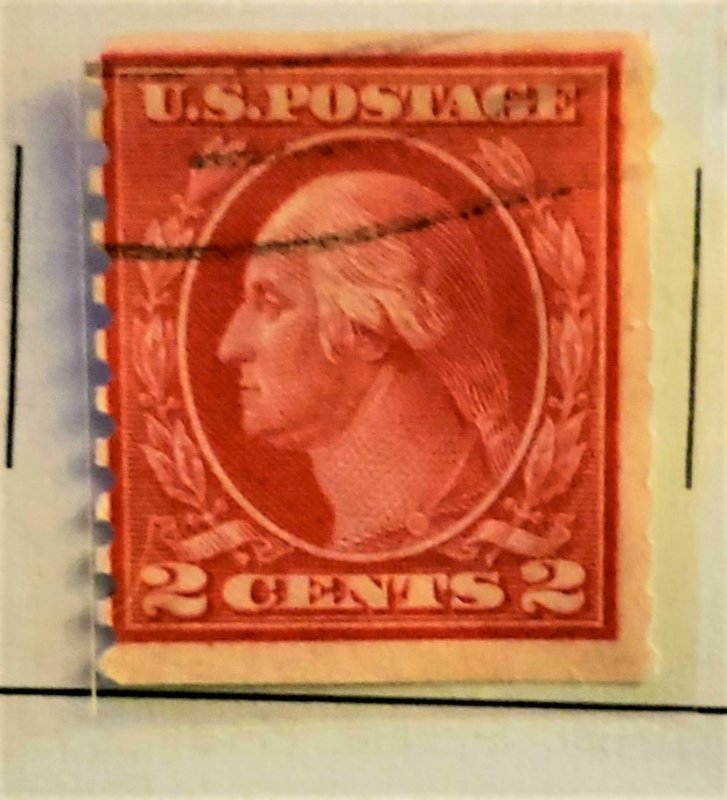 Benjamin Franklin 2 cents Red Used