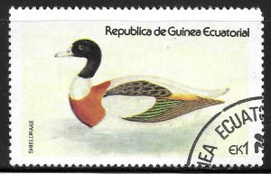 Equatorial Guinea #Mi 1444 1e Water Birds - Ducks