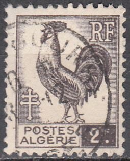 algeria  scott no 181 used