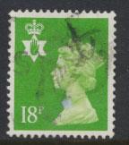 Great Britain Northern Ireland SG NI47 SC# NIMH34  Machin 18p Used  see scan 