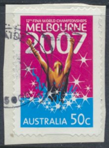 Australia  SG 2768  SC# 2626 Used SA Sport Swimming  see details scan    