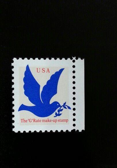1994 3c Dove, The G Rate make-up stamp Scott 2878 Mint F/VF NH