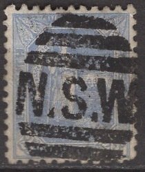 Australian States - New South Wales 1890; Sc. # 89; Used Single Stamp