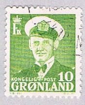 Greenland Frederick IX 10 - pickastamp (AP102735)