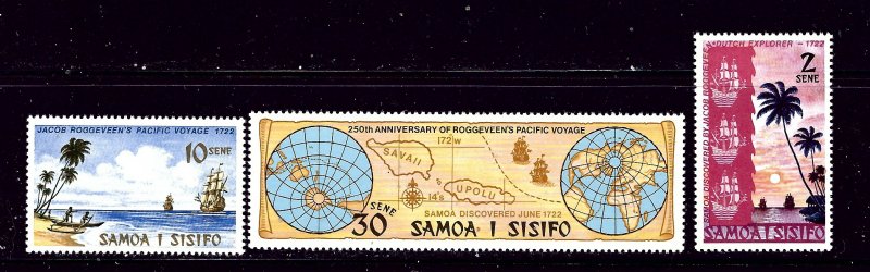 Samoa 365-68 MNH 1972 set   #2