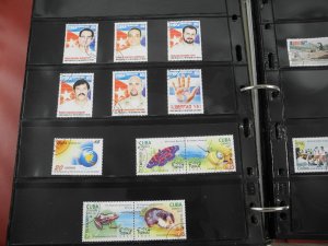 CUBA(2002-2008), Stamp Collection in stock pages(Kenmore binder)