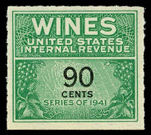 U.S. REV. WINES RE144  Mint (ID # 62777)