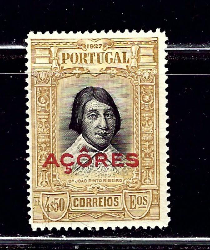 Azores 283 MH 1927 overprint