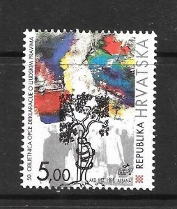 CROATIA SC 383 NH issue of 1998 - HUMAN RIGHTS