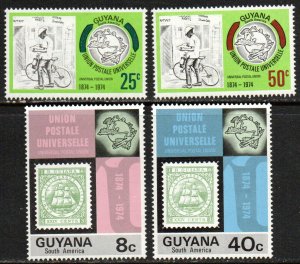 Guyana Sc #197-200 Mint Hinged