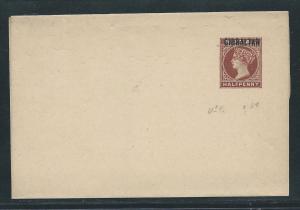 Gibraltar Postal Stationary Wrapper #1 Mint