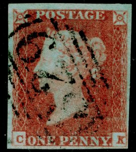 SG8, 1d red-brown, FINE USED. Cat £35. CK 