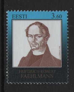 Estonia  #355  MNH  1998  Faehlmann