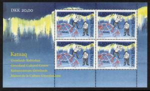 Greenland B22a MNH Map, Culture, Music