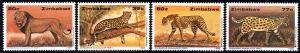 Zimbabwe - 1992 Big Cats Set MNH**SG 822-825