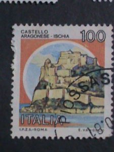 ​ITALIY-1980 VERY OLD ITALY FAMOUS CAST;ES USED STAMPS LARGE SETVERY FINE WE S