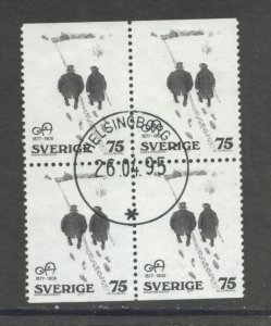 Sweden 1201  Used Block (11