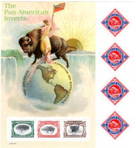 US 3505, VF, MNH,  Pan-American Inverts,   CV $10.00  ...  6786263/64