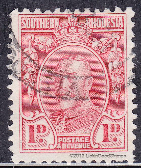 Southern Rhodesia 17 King George V 1935