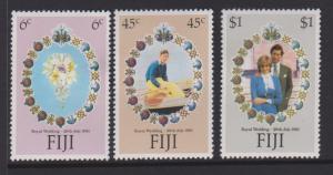 Fiji Sc#442-444 MH