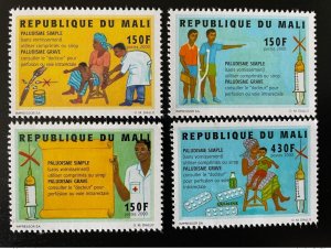 Mali 2000 Mi. 2570 - 2573 Malaria Malaria Disease Disease 4 val. MNH**-