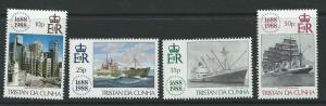 TRISTAN DA CUNHA SG457/60 1988 LLOYDS OF LONDON MNH