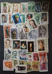 POLAND Vintage Stamp Lot Collection Used  CTO T5836