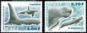 Scott #702-3 Whales MNH