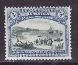 Jamaica-Sc#93- id13-unused og NH 3p Columbus landing-1922-