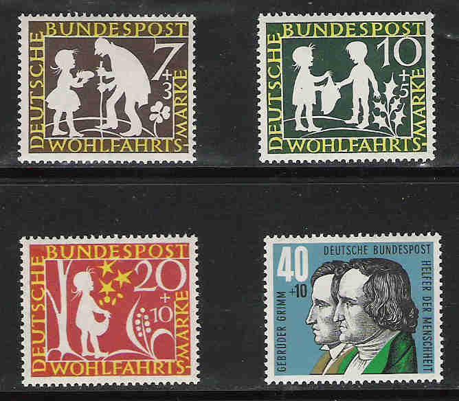 Germany   # B 368 - 71   Mint  N H