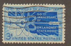USA - Scott# 1092  Oklahoma