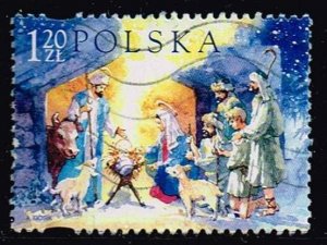 Poland, Scott#3701 used, Nativity