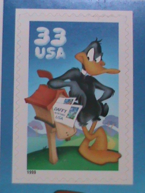 UNITED STATES STAMP: 1999 SC#3306a DAFFY DUCK CARTOONS MINT  STAMPS SHEET