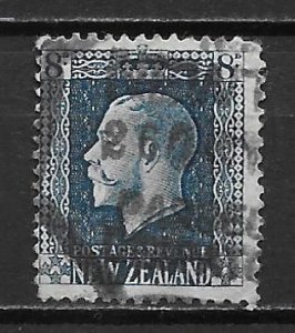 New Zealand 156 8d KGV single Used