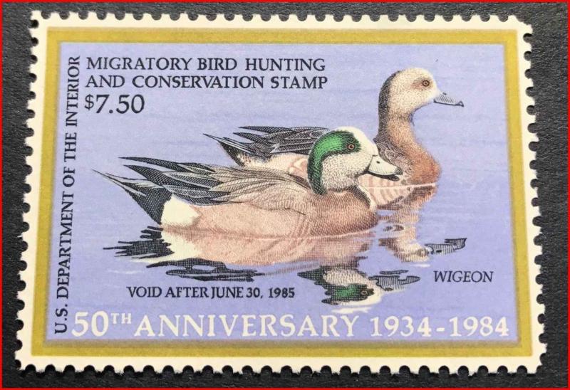 #RW51 1984 - US Federal Duck Stamp - Mint OG NH  (6r)