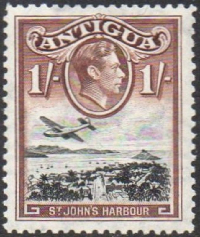 Antigua 1938	1/- black and brown (St John's Harbour) MH