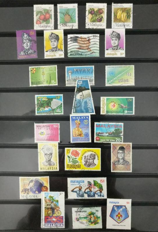 EDW1949SELL : MALAYSIA Old Time Mint & Used collection. Nicely displayed.