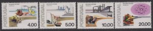 PORTUGAL SG1665/8 1977 NATURAL RESOURCES THE SUBSOIL MNH