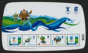 Canada 2305 MNH Olympic Sports Vancouver 2010
