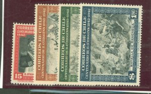 Chile #240-243  Single (Complete Set)