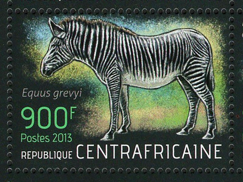 Endangered Animals Stamp Loxodonta Africana Equus Grevyi S/S MNH #4321-4324 