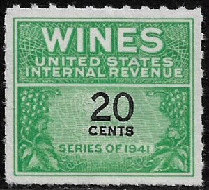 United States #RE130 MNH Wine Stamp (NGAI) (a)