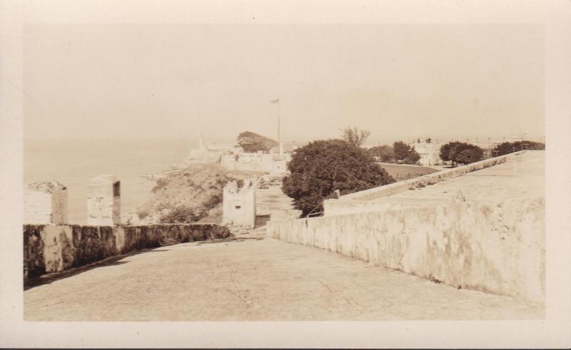 Morro Castle Lot of Four (4) Real Photo View Cards  F/VF