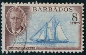 Barbados  #221  Used CV $4.00