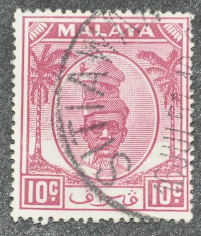 DYNAMITE Stamps: Malaya Perak Scott #111  USED