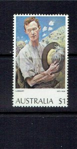 AUSTRALIA - 1974 GEORGE LAMBERT PAINTING - SCOTT 573 - MNH