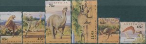 Australia 1993 SG1423-1428 Dinosaurs set MNH