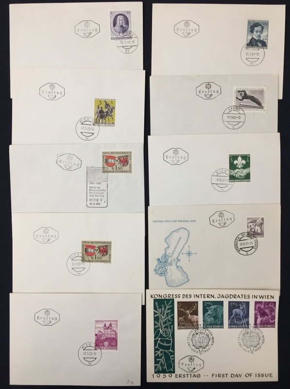 Austria Covers Cards (Apx 60 Items) MK4472