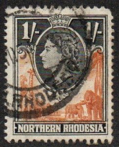 Northern Rhodesia Sc #70 Used