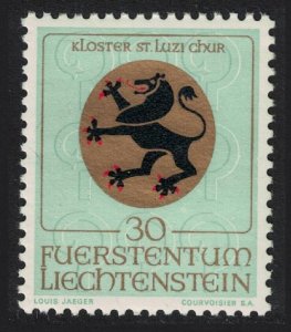 Liechtenstein Arms of St Luzi Monastery 1969 MNH SG#507